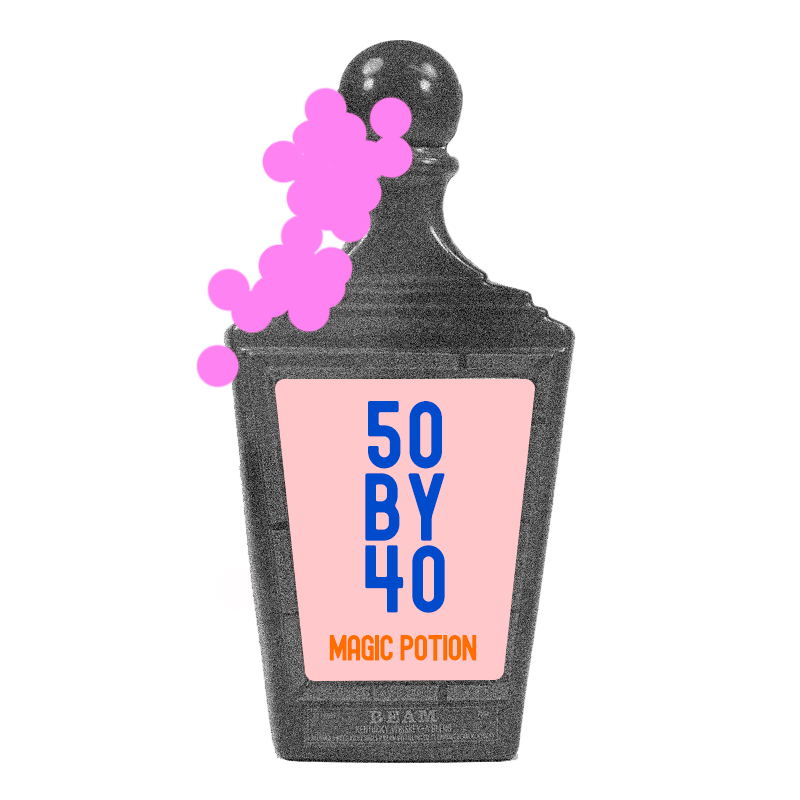 50by40 magic potion bottle