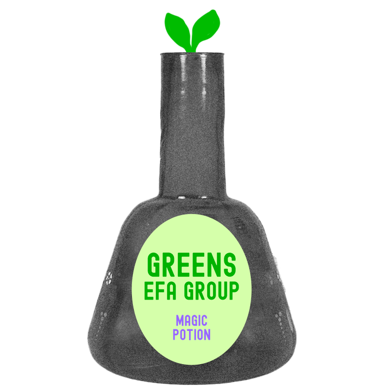 Magic potion bottle of Greens EFA Group