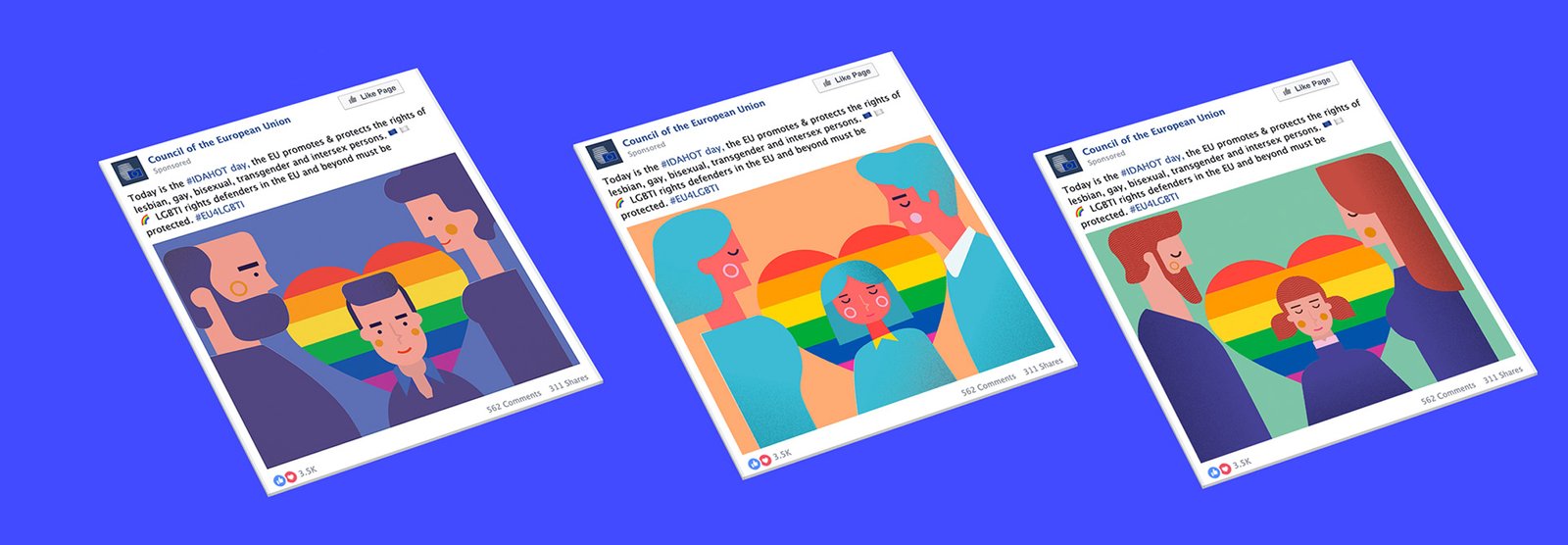 IDAHOT FB posts